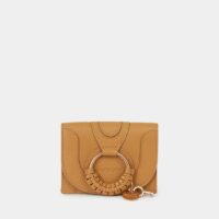 Porte-monnaie Hana cuir Beige See By Chloe