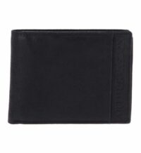 Portefeuille italien cuir de vachette 3 volets Noir Arthur Et Aston