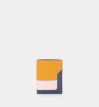 Portefeuille tricolore double rabats Multicolore Marni