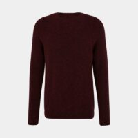 Pull Brett droit maille mousseuse Rouge Homecore