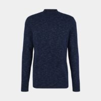 Pull Gesare droit col cheminée Bleu Comptoir GL