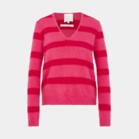 Pull Malina droit maille douce Rose Karl Marc John