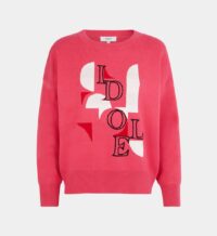 Pull Pasca droit fantaisie coton Rose Suncoo