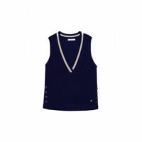 Pull col v uni ORILON Bleu La Petite Etoile