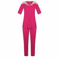 Pyjama avec pantalon long FAVILLA Rose Paladini