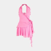 Robe Esme Solid Rose Mirae