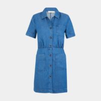 Robe chemise courte Tanhoa Bleu Sessùn