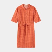 Robe chemise courte imprimée Orange Nice Things