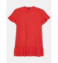 Robe courte Rekia Rouge Tara Jarmon