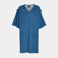 Robe mini Daisy denim Bleu Mother Of Pearl