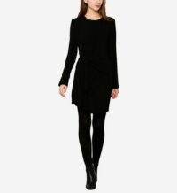 Robe moulante courte noeud Noir See U Soon
