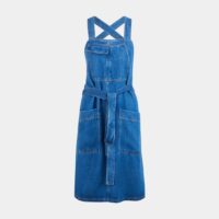 Robe portefeuille salopette Bella Mano Bleu Sessùn