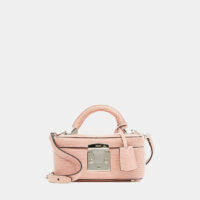 Sac Beauty Case 1.7 lézard rose clair Rose Stalvey