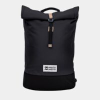 Sac à dos Mini Squamish roll top recyclé imperméable Noir Mero Mero