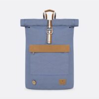 Sac a dos coton recyclé CYCLING Bleu Faguo