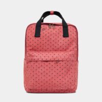 Sac à dos imprimé étoiles coton Rose Bonton