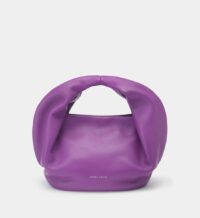 Sac baguette Lola violet cuir Violet Danse Lente