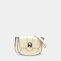 Sac besace A101 en cuir Beige Arthur Et Aston