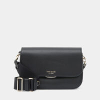 Sac besace Buddie cuir Noir Kate Spade New York