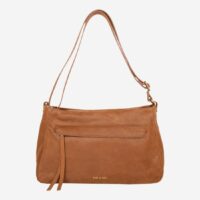 Sac besace Diane en cuir Beige Nat & Nin