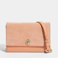 Sac besace Heart en synthétique et cuir Rose Petite Mendigote