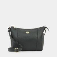 Sac besace Paterson Procida cuir grainé Noir Mac Douglas