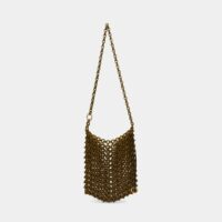 Sac besace façon crochet Vert Jil Sander