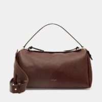 Sac bowling Scorpius cuir Marron Neous