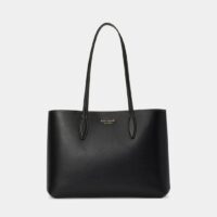 Sac cabas All Day en cuir Noir Kate Spade New York