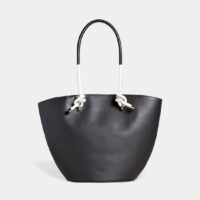 Sac cabas Ammela tote en cuir Noir Ted Baker