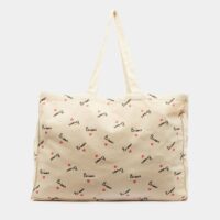 Sac cabas Bisou coton Beige Mathilde Cabanas