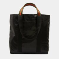 Sac cabas Calvi enduit Noir Jack Gomme