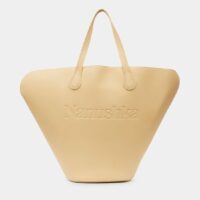 Sac cabas Juno vegan Jaune Nanushka