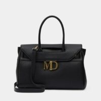 Sac cabas Nyla MD cuir grainé Noir Mac Douglas