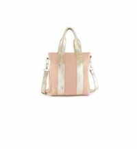 Sac cabas bicolore PIXIE Rose Wild