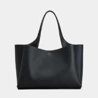 Sac cabas en Cuir Medium Noir Tod's