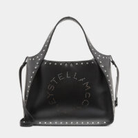 Sac cabas signature écoresponsable Noir Stella McCartney