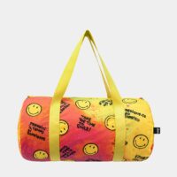 Sac de voyage Weekend Collector Loqi x Smiley Jaune Loqi