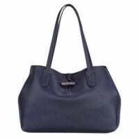 Sac porté épaule Roseau Essential Bleu Longchamp