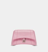 Sac porté épaule avec chaîne Downtown petit modèle Rose Balenciaga