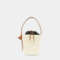 Sac seau sisal naturel Marron Cesta Collective