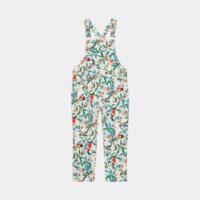 Salopette fleurs coton Multicolore Catimini