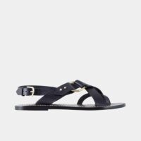 Sandales Florence en cuir Noir Soeur