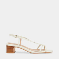 Sandales Sabrina en cuir Blanc L.K.Bennett