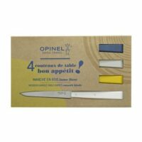 Set de 4 couteaux table Bon Appétit Multicolore Opinel