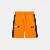 Short Digby molletonné à bandes latérales contrastantes Orange Ellesse