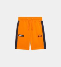 Short Digby molletonné à bandes latérales contrastantes Orange Ellesse