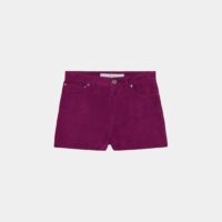 Short Koe cuir suédé Violet Iro