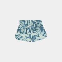 Short court droit à imprimé feuilles de palmier Bleu Rip Curl