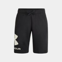 Short de sport molletonné signature et logo Noir Under Armour